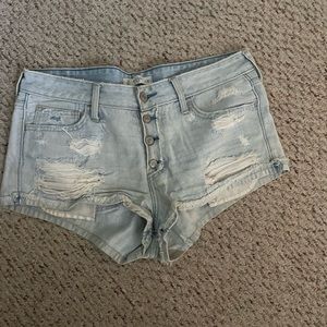 Abercrombie jean shorts